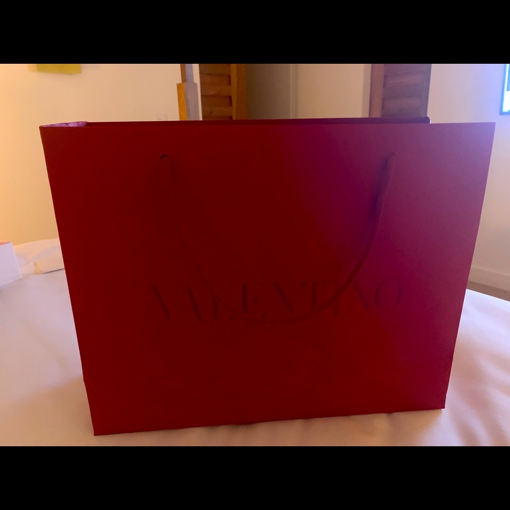Authentic brand new Valentino shopping bag